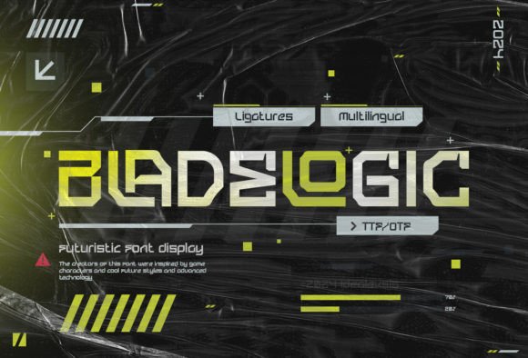 Blade Logic: The Perfect Font for a Futuristic Brand