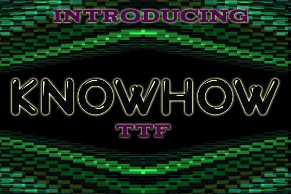 Boost Your Campaigns with Knowhow: A Cheerful Display Font