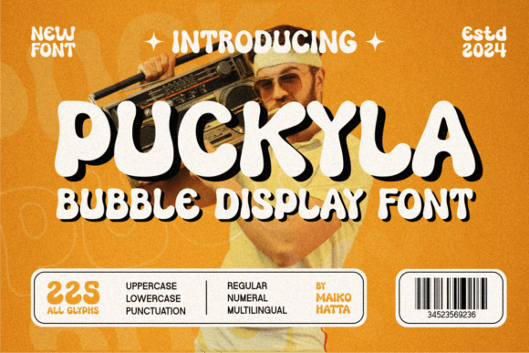 Discover Puckyla: A Friendly and Versatile Display Font