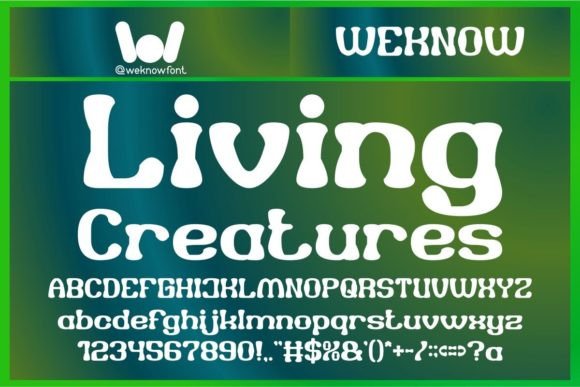 Enhance Your Brand with Living Creatures Font