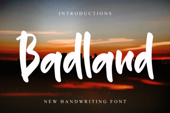 Enhance Your Brand with the Whimsical Badland Font
