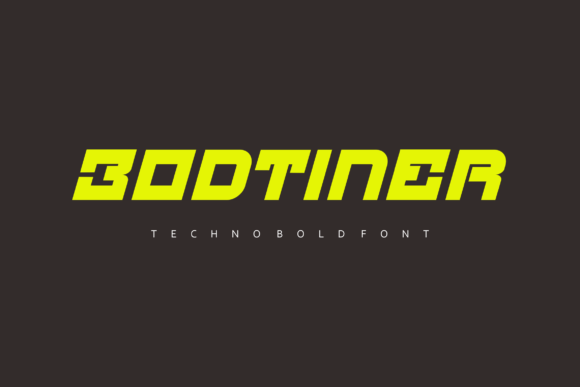 Enhancing Web Design with Bodtiner: A Modern Display Font