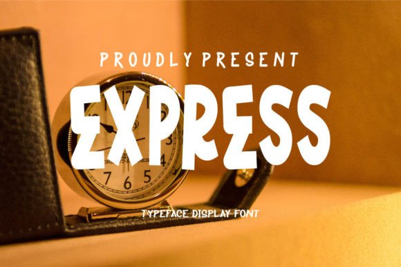 Express: A Playful Typeface for Editorial Design