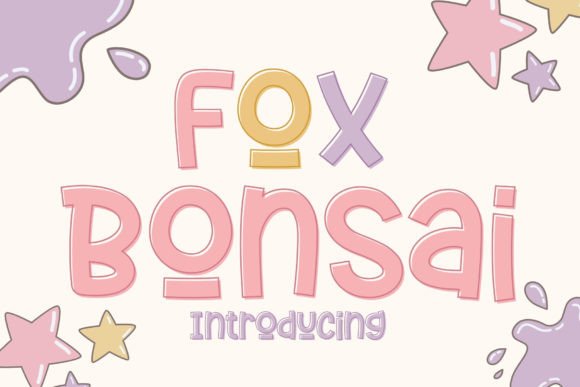 Fox Bonsai: A Charming Display Font for Editorial Design