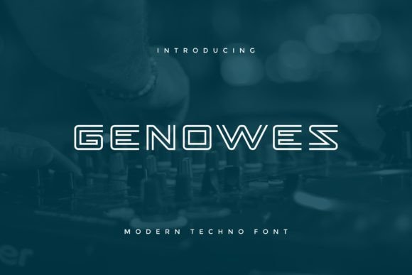 Genowes: A Bold and Playful Font for Modern Design
