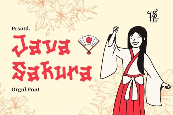 Java Sakura: A Font with Japanese Charm for Your Editorial Designs
