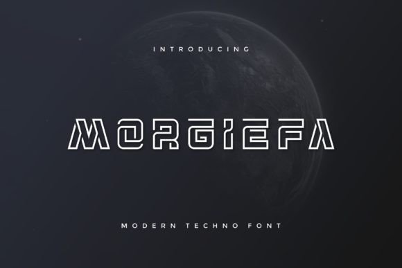 Morgiefa: A Bold and Playful Display Font for Modern Web Design