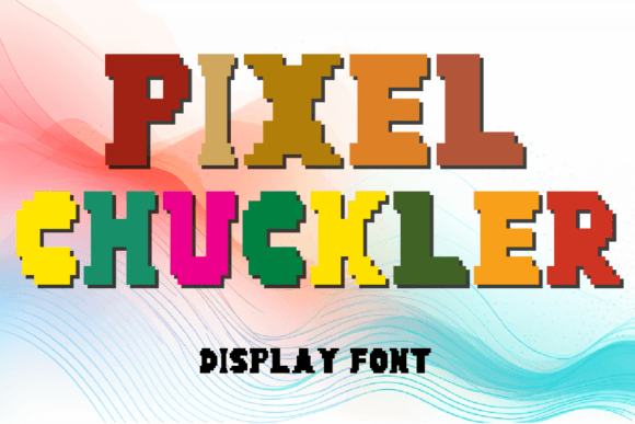 Pixel Chuckler: A Whimsical Pixel Art Font for Creative Projects