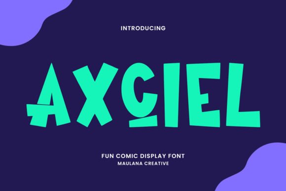 Transform Your Brand with Axciel: A Joyful Display Font