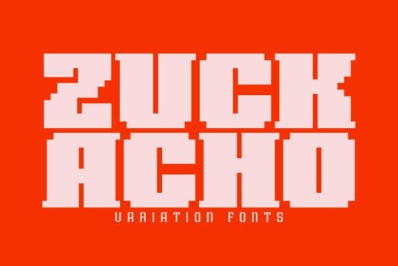 Zuck Acho: A Quirky and Sweet Display Font for Engaging Campaigns